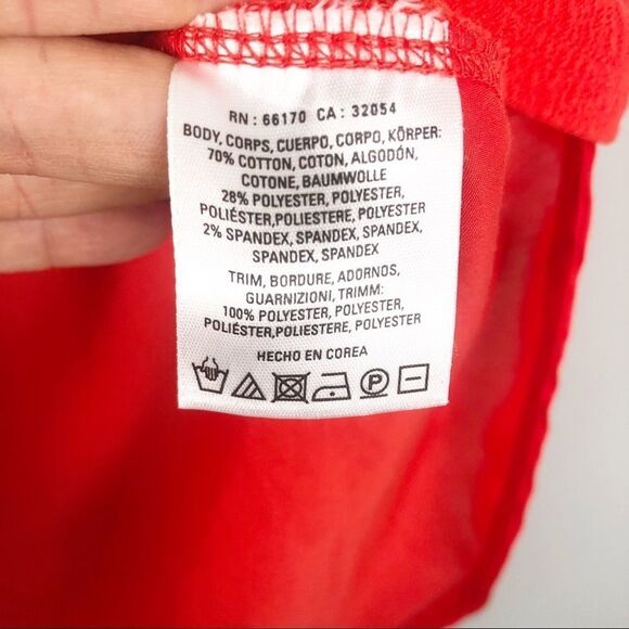 ANTHROPOLOGIE | DELETTA Sania Orange High Low Tank Top Women’s Size Small - Picture 9 of 9